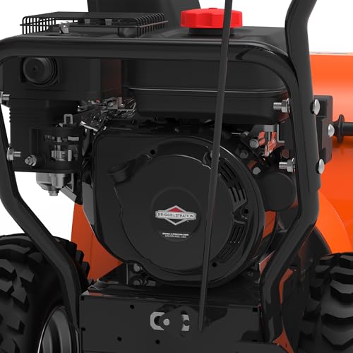 Yard Force More Info YF24-DS21-GSB2 24" Dual-Stage Snow Blower, 208cc Briggs & Stratton Engine, Electric Start, Clears 21” Deep Snow, LED Light