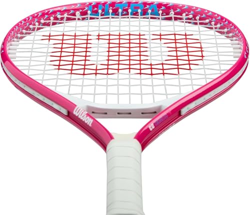 Wilson Ultra Power Jr Tennis Racquet (Pink) Bundled with a Wilson Advantage 2.5 Tennis Backpack – Optional Accessories