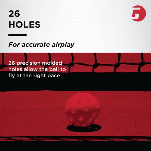Two Tone Recreation Training Indoor Pickleball 6/Pk