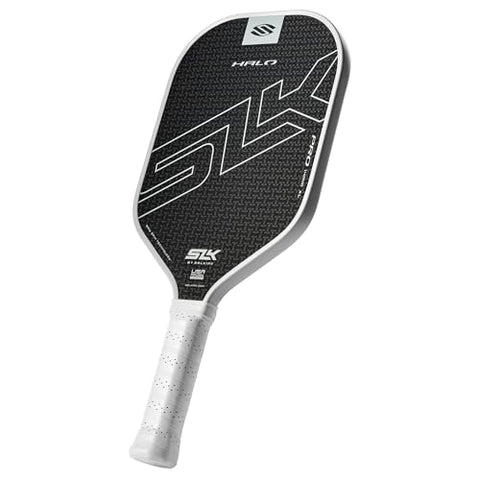 Selkirk Sport SLK Halo Pro Pickleball Paddle | Raw Carbon Fiber Pickleball Paddles with a Rev-Core Power Polymer Core | Designed for Ultimate Spin & Power | Black