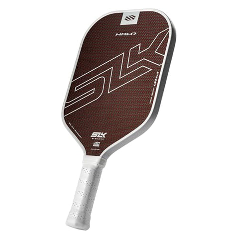 Selkirk Sport SLK Halo Pro MAX Pickleball Paddle | Raw Carbon Fiber Pickleball Paddles with a Rev-Core Power Polymer Core | Designed for Ultimate Spin & Power | Red