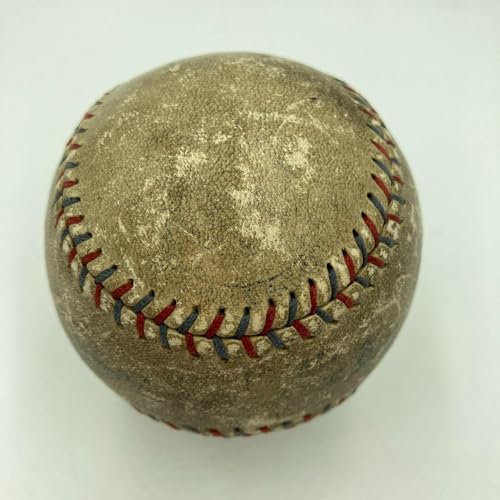 Babe Ruth & Lou Gehrig Dual Signed 1920's Official American League Baseball PSA - Autographed Baseballs