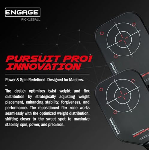 NEW. Pursuit Pro1 Innovation 15.2mm | Torque-Balanced Acceleration – EngagePickleball