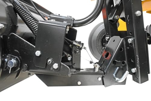 Agri-Fab 45-0613, 60-in Snow Blade for Zero Turn Lawn Mower; Swivels Left, Center and Right; Lifts Easy from seat of Tractor; Made with 14 Gauge Steel; 3 Year Limited Warranty