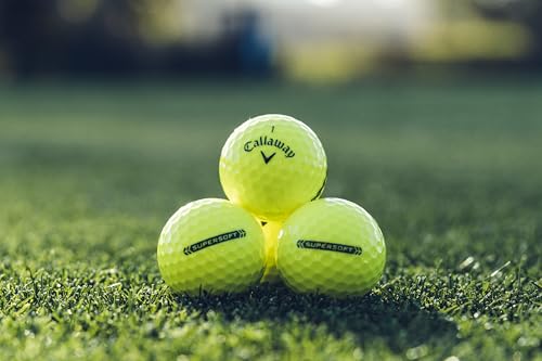 Callaway Golf Supersoft Golf Balls (2023, Yellow)