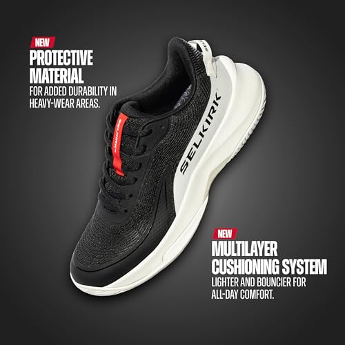 Selkirk Sport Men's CourtStrike Pro 2.0 Pickleball Shoe Black Shadow 11