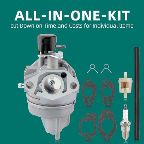 AUTOKAY 16100-Z0J-H03 Carburetor Assembly with Gaskets Kit Fits for Honda Snow Blower HS520 HS720 replaces old # 16100-Z0J-H02