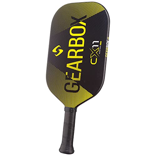 Gearbox CX11E Control Pickleball Paddle, 7.8 Ounces, Yellow
