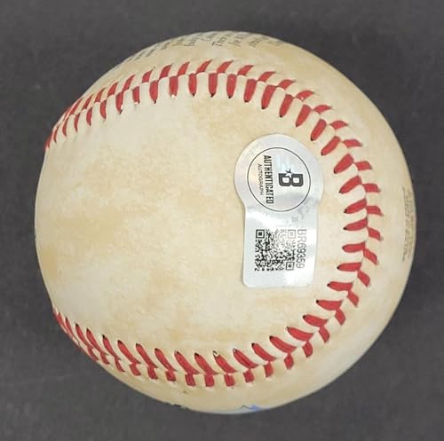 Josh Gibson Jr. Single Signed Negro League Baseball Beckett Certified - Autographed Baseballs