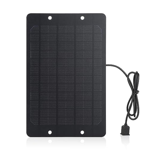 Soshine Mini Solar Panel - USB Solar Panel Charger 5v 6w with High Performance Monocrystalline USB A Connector for Camera,Water Pump,Small Fan,Bicycle,Power Bank,Camping Lanterns