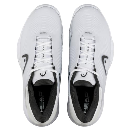 HEAD Revolt Pro 4.5 Men's Tennis Shoes, White/Black, 10.0