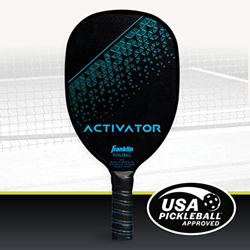 Franklin Sports Pickleball Paddle - Wooden - Activator - Blue - USAPA Approved