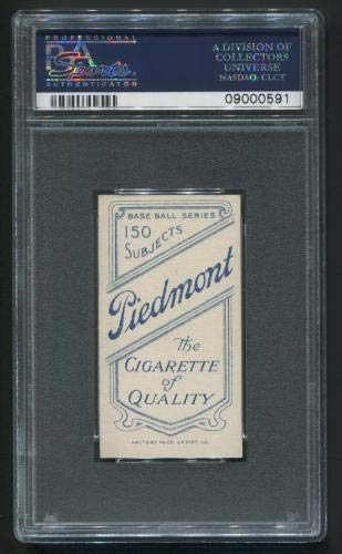 T206 Christy Mathewson HOF Portrait Piedmont 150 PSA 8.5 POP 1 NONE HIGHER - Slabbed Baseball Cards