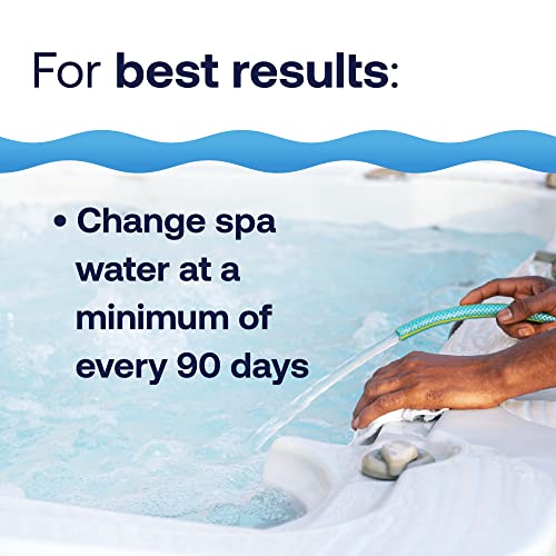 HTH Spa 86109 Bromine Tablets, Chemical Sanitizer for Spas & Hot Tubs - Fits All Floaters for Easy Application, Creates Soft Water Feel, No Chlorine Odor, Eliminates Bacteria & Algae, 2 lbs