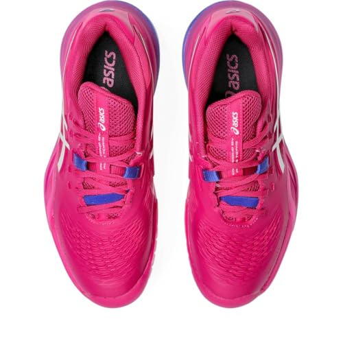 ASICS Women's Gel-Resolution X Tennis Shoes, 9.5, Bright Rose/Cream