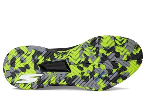 Skechers Men's Viper Court Pro Pickleball Sneaker, Black, 7.5