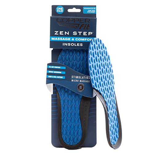 Copper Fit Men's Zen Step Comfort Insole, Size 8-14