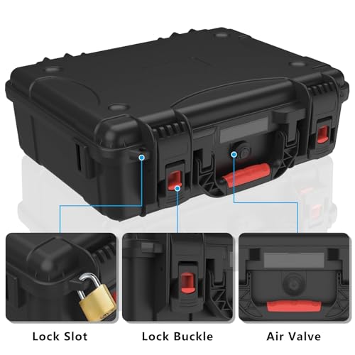 MEKEET Starlink Mini Case, IP67 Waterproof Hard case Fits Star Link Mini Dish, Portable Shoulder Dual Carry Options with Precision Cut Foam For Starlink Accessories,Ideal for Travel and Camping