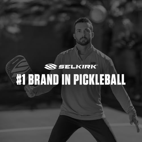 Selkirk Sport LUXX Control Pickleball Paddle | Carbon Fiber Paddles with Polypropylene X7 Core | Designed for Unmatched Control and Added Power | Epic Black