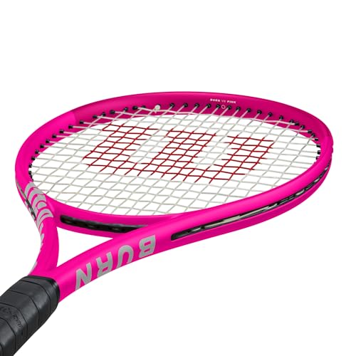 Wilson Burn V6 105 S Tennis Racket - Pink, Grip Size 2-4 1/4"