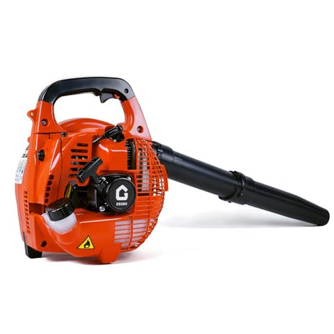 28 CC Gas Leaf Blower, 490 CFM 280 MPH, 1.1-HP 2-Stroke, Handheld Gas Powered Leaf Blower, Lightweight, Powerful Clearing Performance for Lawn Care, Driveway Cleaning and Light Snow Removal