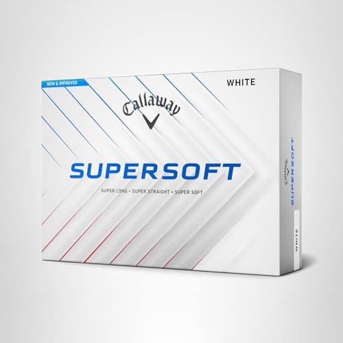 Callaway Golf Supersoft Golf Balls (2025, White)