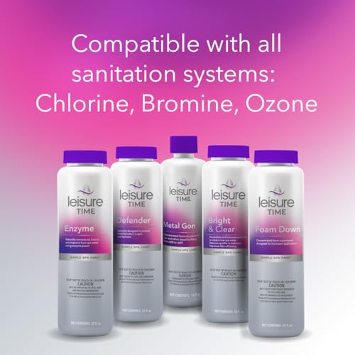 Leisure Time SGQ Simple Spa Care Enzyme for Hot Tub Oils, 32 Ounces