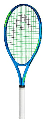 HEAD Ti. Conquest Tennis Racquet – Nano Titanium Technology, Oversized 108 sq in Head, Lightweight O-Beam Construction – Pre-Strung Beginner & Recreational Tennis Racquet