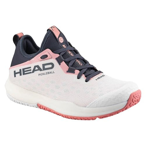 HEAD Motion Pro Women's Pickleball Shoe, White/Blueberry, 8.5