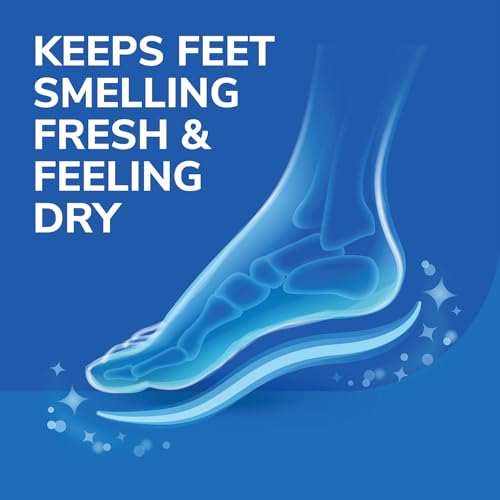 Dr. Scholl's® Stay Odor-Free & Dry Comfort Insoles with Odor-X®, Unisex Inserts, 1 Pair, Full Length Trim to Fit Men's Shoe Sizes (7-13) and Women's Shoe Sizes (5-10)