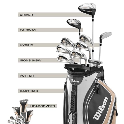 WILSON Luxe Golf Complete Golf Set Women's Right Hand