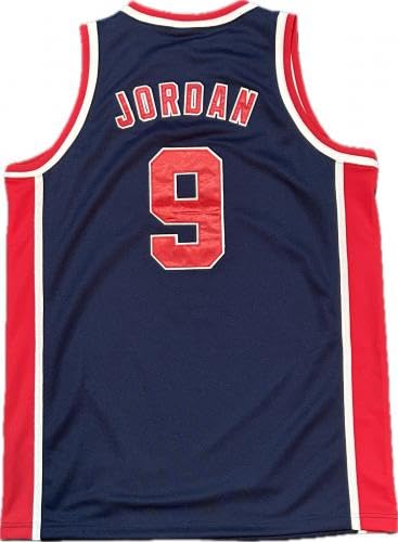 Michael Jordan Signed Nike 1984 Olympics USA Jersey Upper Deck & GOAT - Autographed NBA Jerseys