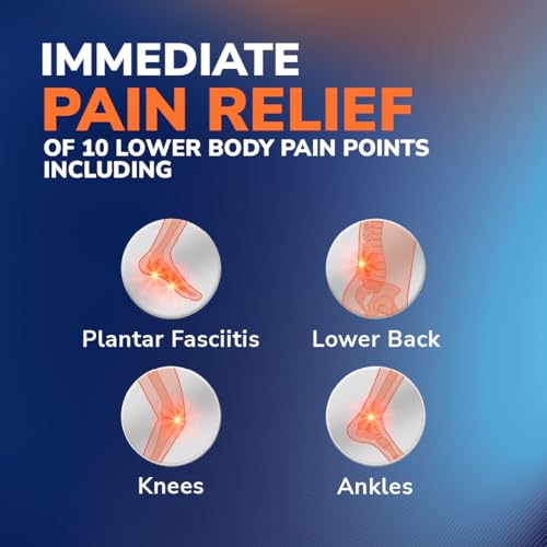 Dr. Scholl’s Advanced Pain Relief Insoles for Men Women, Heavy Duty Orthotics Inserts for Work Shoes & Boots, Plantar Fasciitis & Arch Support, Flat Feet, Shock-Absorbing, Supports up to 340 lbs