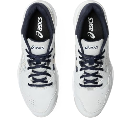 ASICS Men's Gel-RENMA Pickleball Shoes, 11, Concrete/Pure Gold
