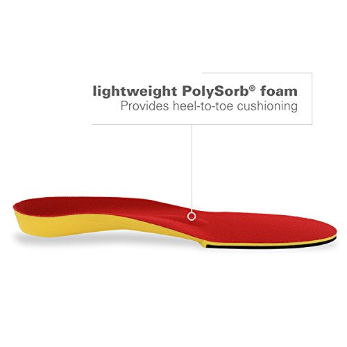 Spenco Polysorb Walker/Runner Athletic Insole Women's 5-6.5