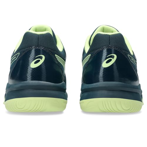 ASICS Men's Gel-RENMA Pickleball Shoes, 9.5, Tranquil Teal/Lime Green