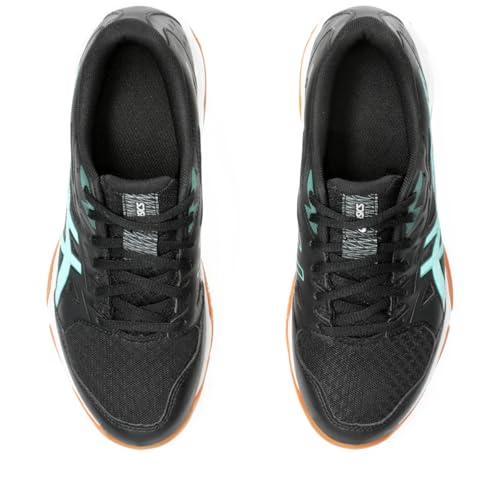 ASICS Women's Gel-Rocket 11 Volleyball Shoes, 9, Black/Illuminate Mint
