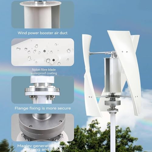 20000W Vertical Axis Wind Turbine Generator Kit - Efficient Home Energy Solution, 48V Renewable Power System for Sustainable Electricity Production
