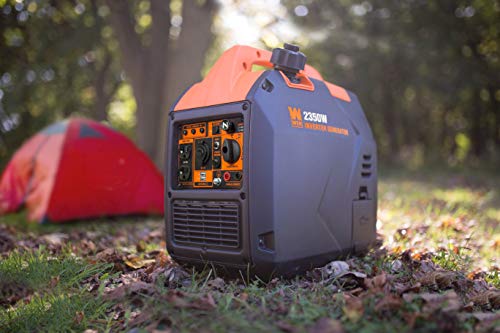 WEN Super Quiet 2350-Watt Portable Inverter Generator with Fuel Shut Off, Ultra Lightweight (56235i)