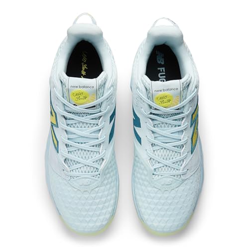 New Balance Women's Coco CG2 Tennis Shoe, Quarry Blue/Firefly/Chrome Blue, 10 M