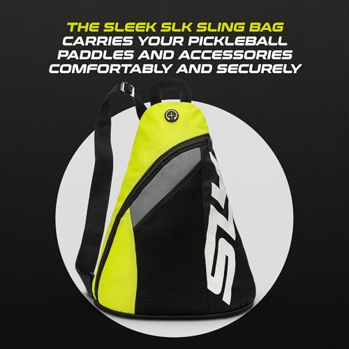 Selkirk Sport SLK Atlas Max Pickleball Paddles Set of 2 | Raw Carbon Fiber Face & Rev-Control Polymer Core | Complete Pickleball Set with 2 Pickle Ball Rackets, 3 Hybrid+ Balls, and SLK Sling Bag