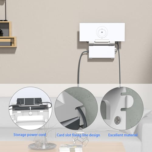 XLTTYWL Starlink Gen 3 Mount, All in One Starlink Standard V3 Mesh Router and Star Link Gen 3 Power Supply Mounting Kit for StarLink V3&Gen3 HP Standard Router,UTR-32