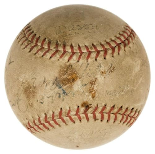 The Only Josh Gibson Single Signed Baseball On Earth PSA DNA & JSA COA - Autographed Baseballs