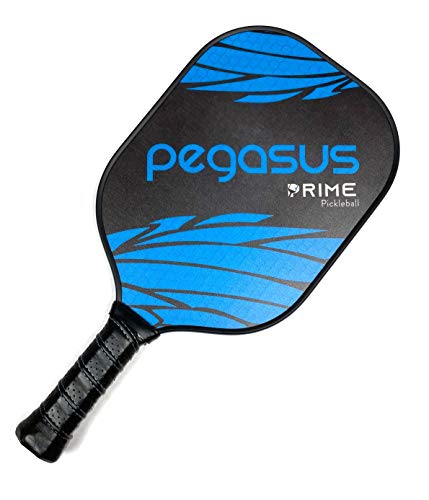 Pegasus Pickleball Paddle by Prime Pickleball. Best Lightweight Textured Composite Surface, Comfortable Grip.