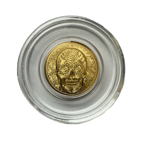 1/100 oz .9999 Fine Gold – Special Edition Day of The Dead Design #1 (Sealed in Capsule)