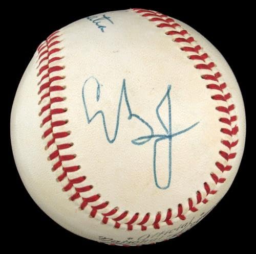 The Finest President Lyndon B. Johnson Signed National League Baseball JSA COA - Autographed Baseballs