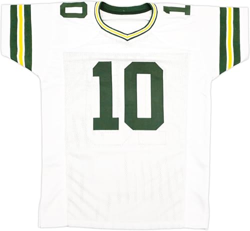 Packers Jordan Love Autographed White Jersey Beckett BAS Witness