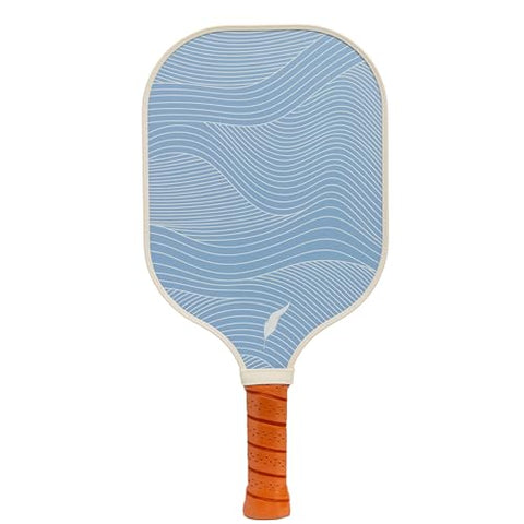 Inscribe Premium Pickleball Paddle – Lightweight, Durable Honeycomb Core, Vibrant Fiberglass Surface, Comfort Grip for Fun & Pro Play (Baby Blue)
