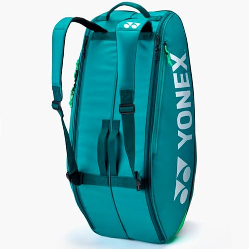 YONEX Pro Racquet 6-Pack Bag | Durable Lightweight Multi-Compartment 6-Racquet Tennis Gear Backpack with Shoe Compartment
