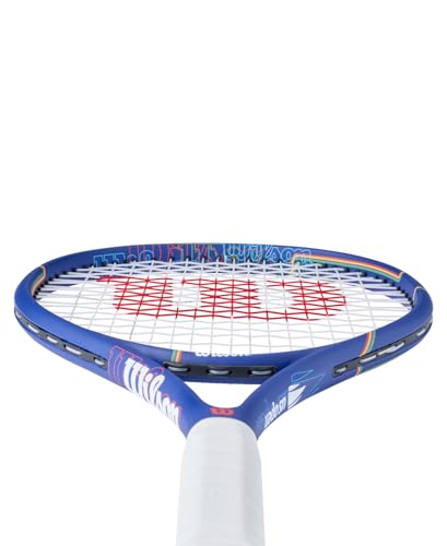 Wilson US Open GS 105 Tennis Racket - Blue, Grip Size 3-4 3/8"